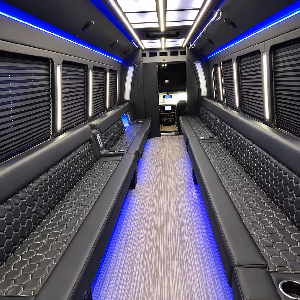 brookline party bus inside