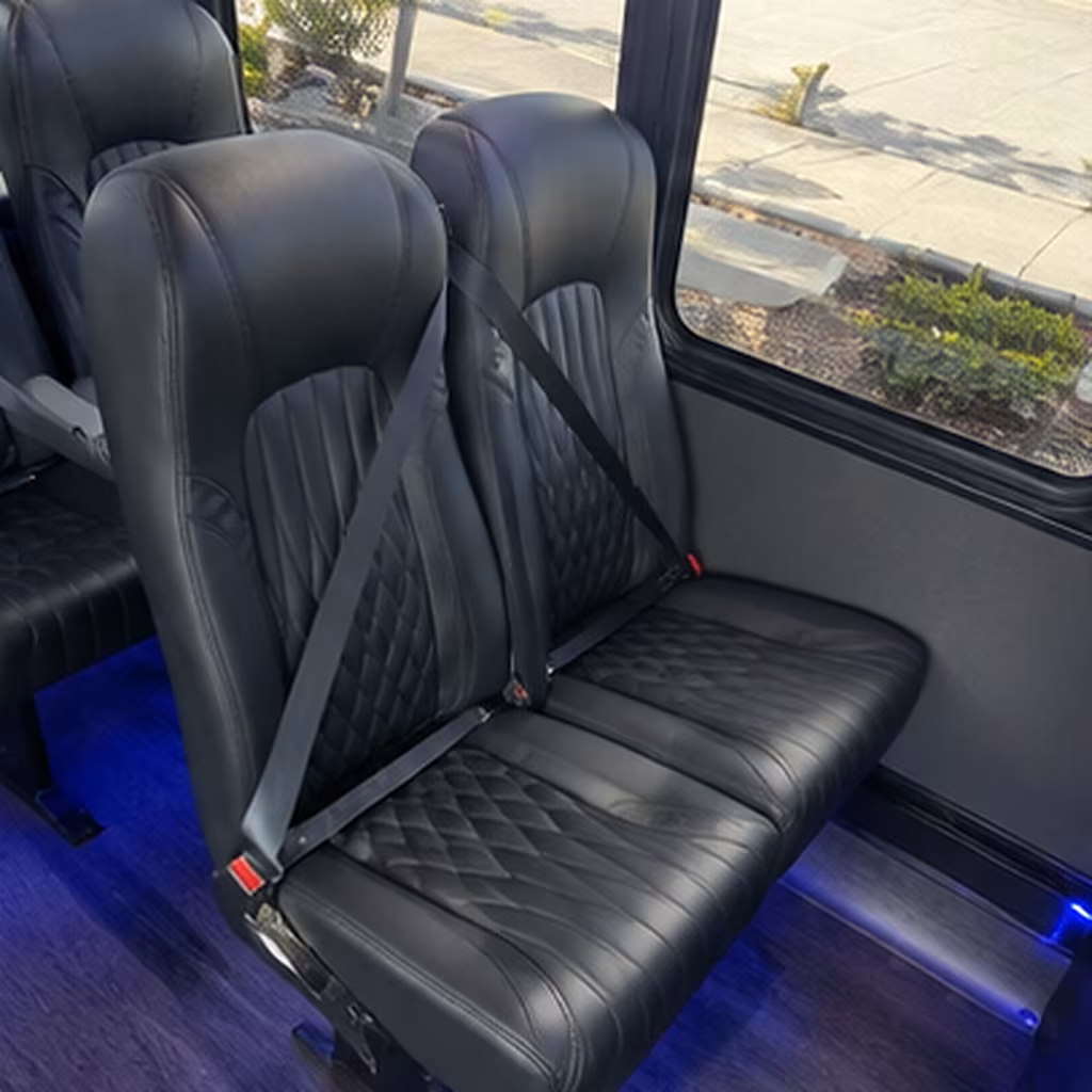 brookline religious group transportation onboard seating