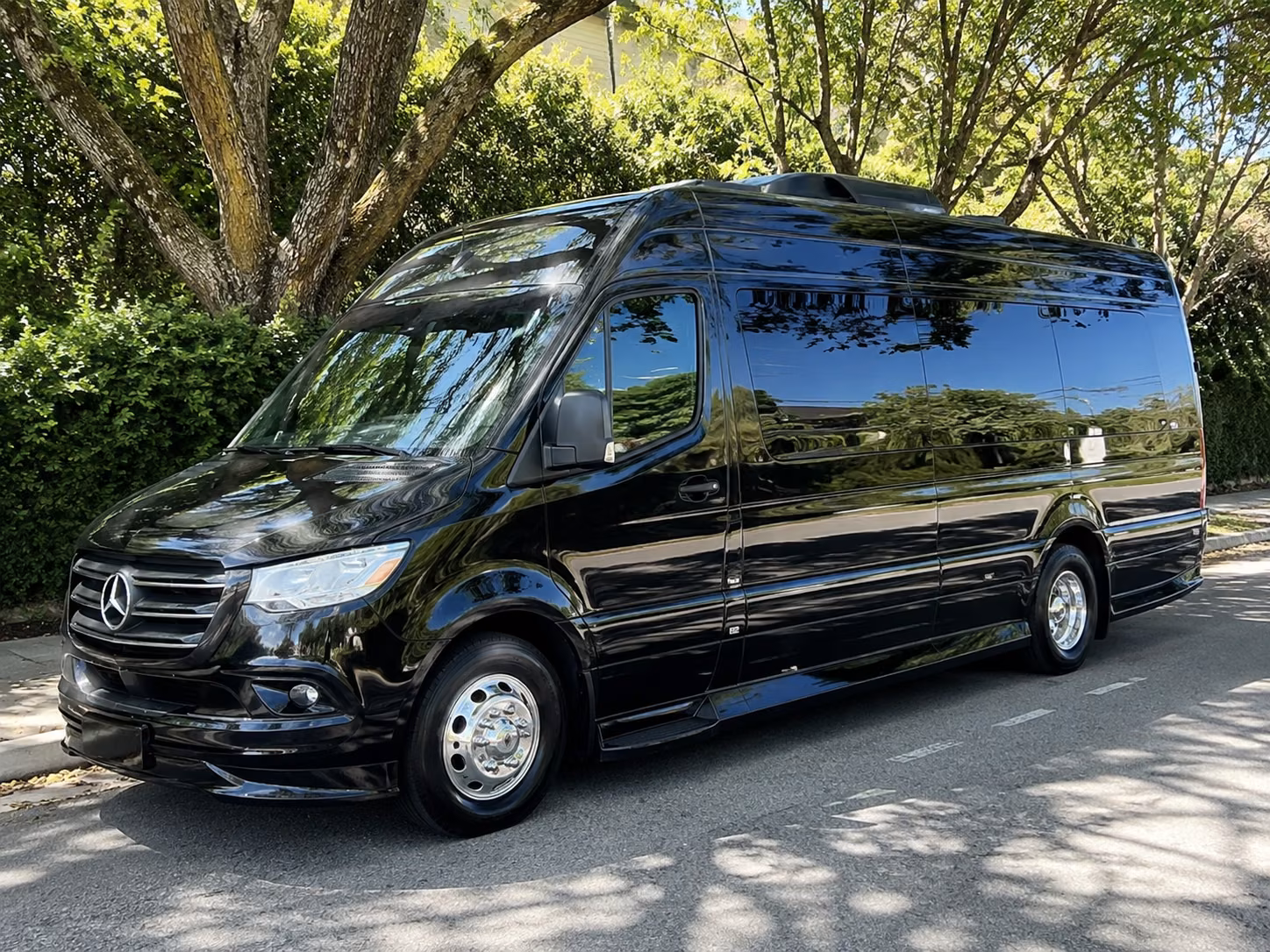 brookline sprinter van with driver