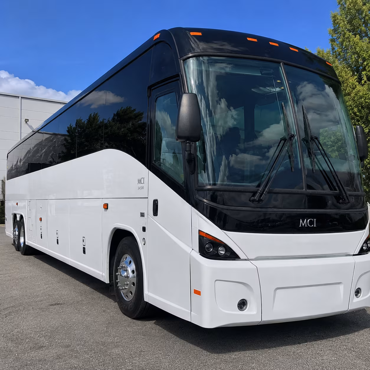 bus rental options for brookline trips