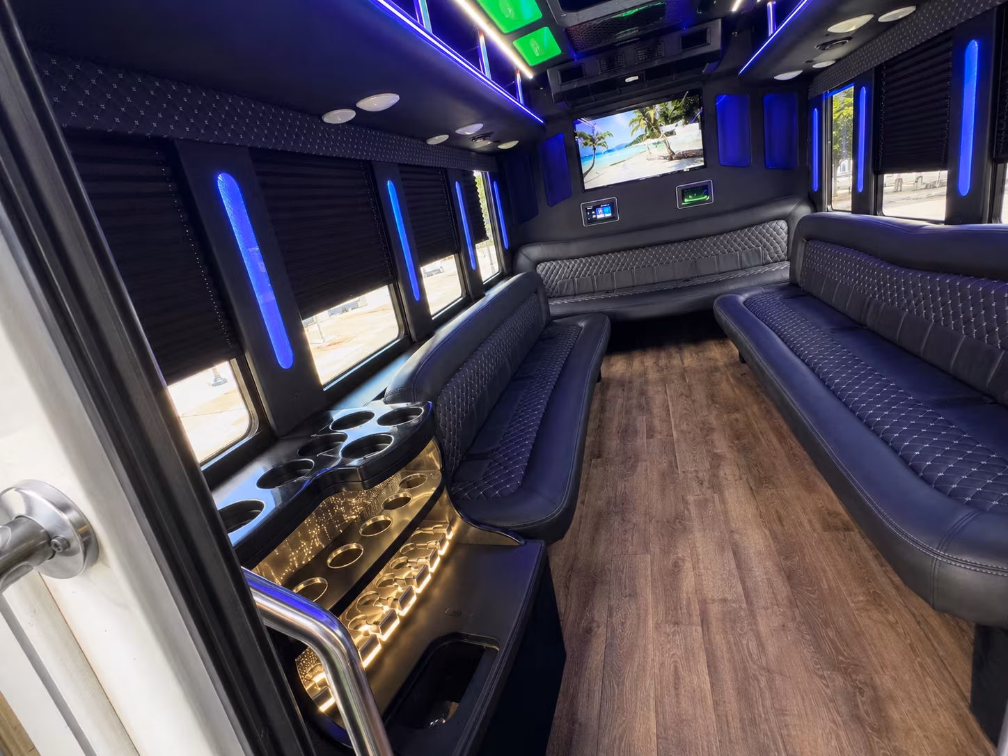 sporting event party bus rental