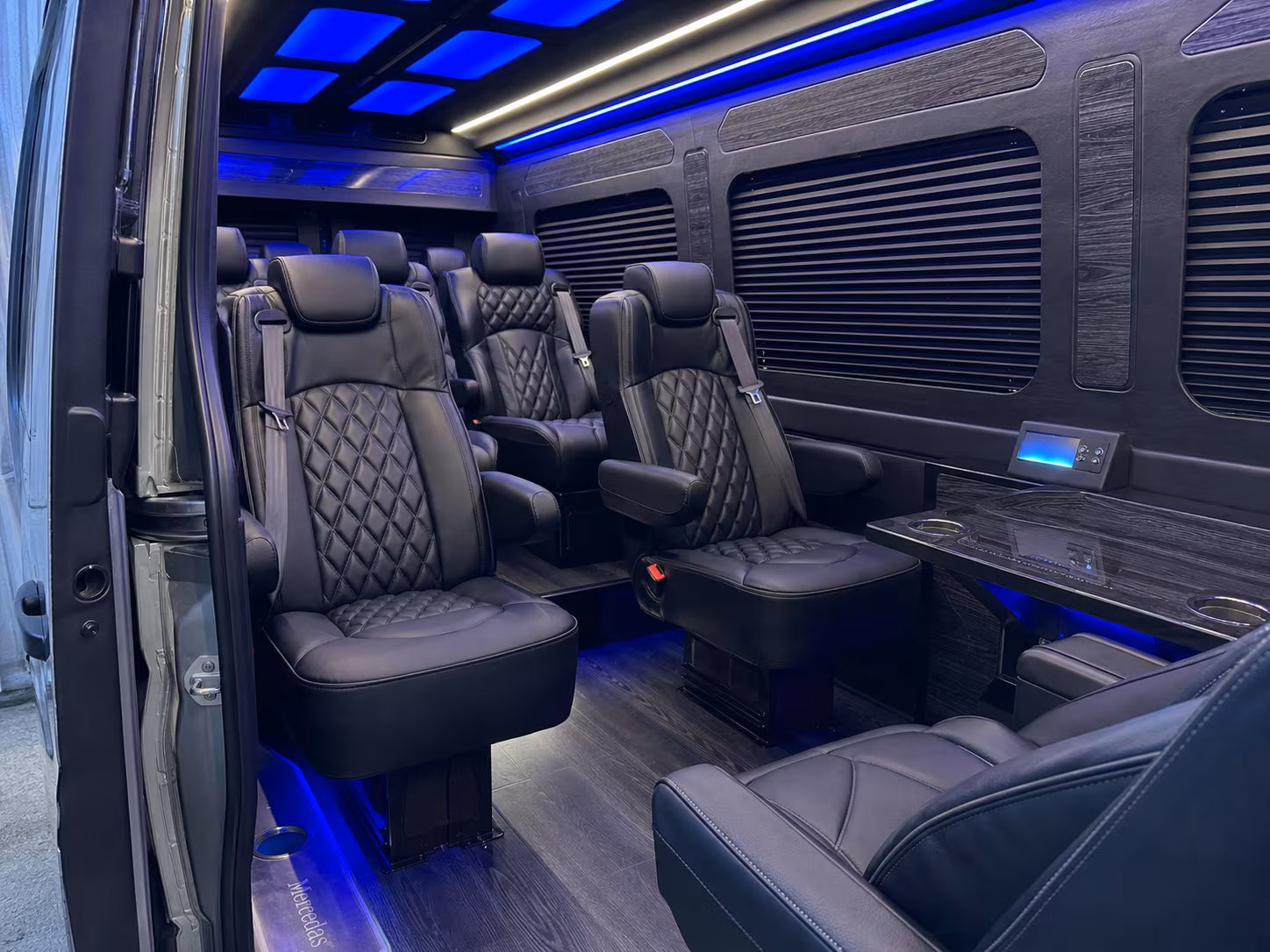 sprinter van transportation for groups and events across brookline
